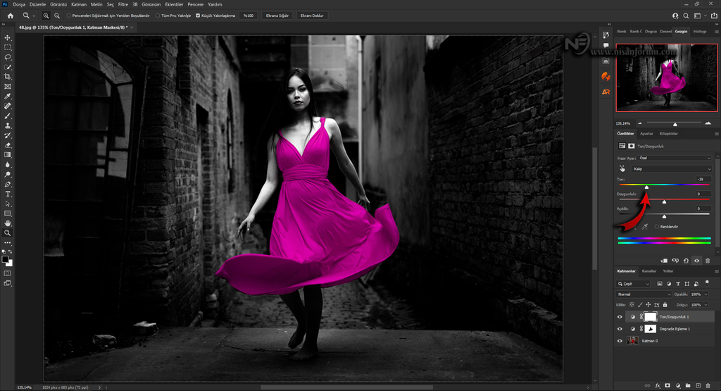 Siyah Beyaz Fotoğrafta Tek Renk Efekti Uygulamak-12.jpg